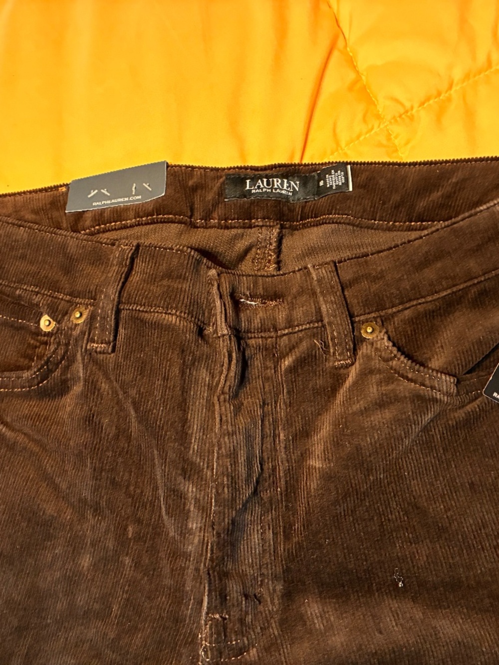 Beautiful Dark Brown Corduroy Pants - Velvety Smooth!